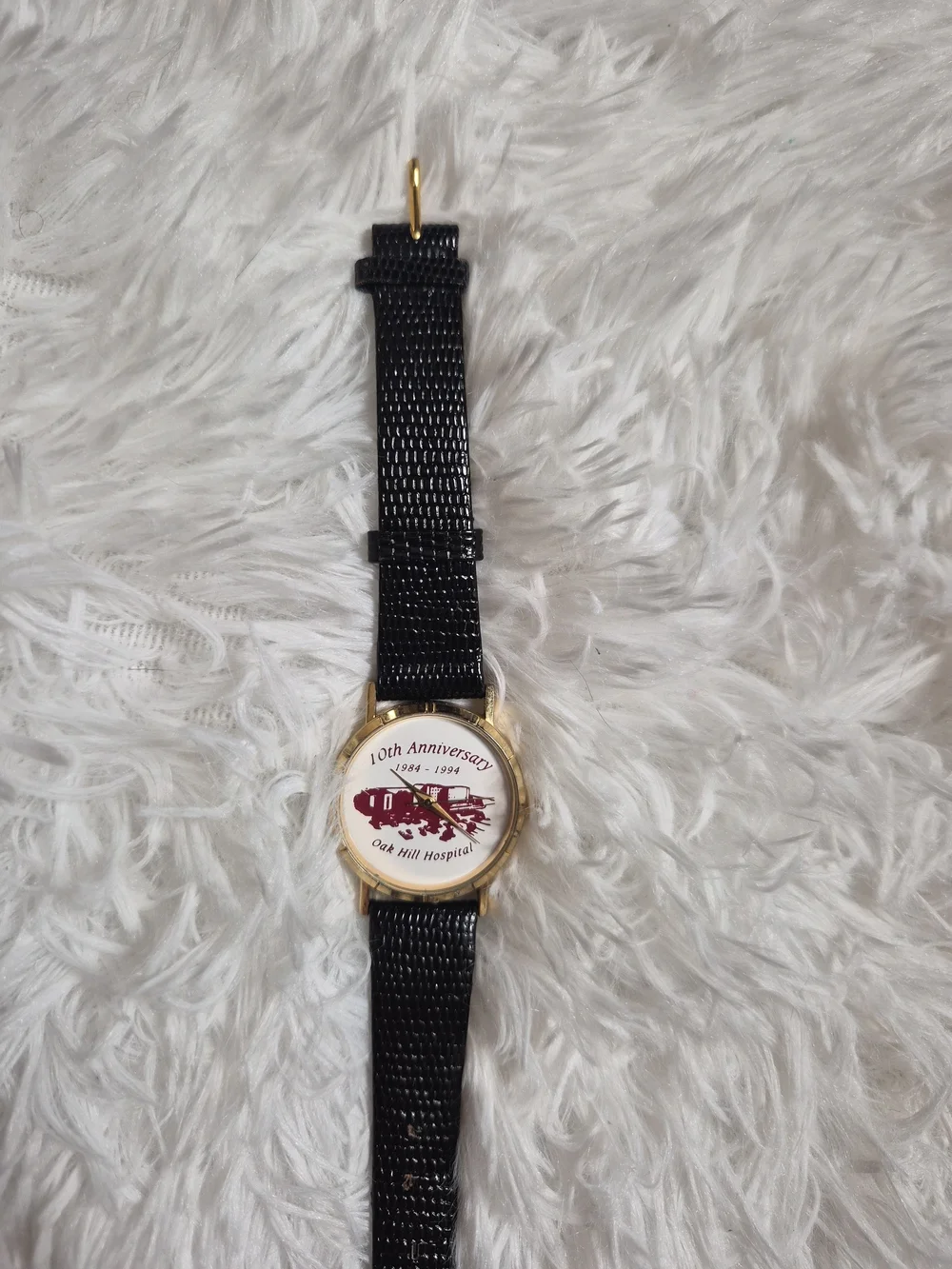 Vintage Golf Winners Circle Face Oak Hill Hospital 10th Anniversary Watch Bundle